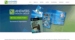 Desktop Screenshot of answersdesign.com